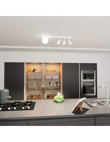 Lampa sufitowa BASTER 4 WHITE EMIBIG