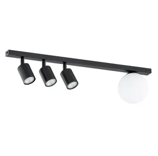 Lampa sufitowa BASTER 4 BLACK EMIBIG