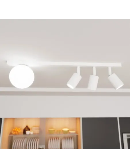 Lampa sufitowa BASTER 4 WHITE EMIBIG