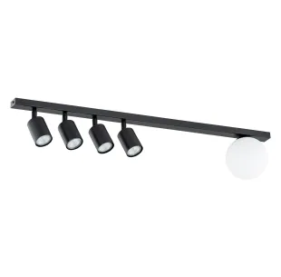 Lampa sufitowa BASTER 5 BLACK EMIBIG