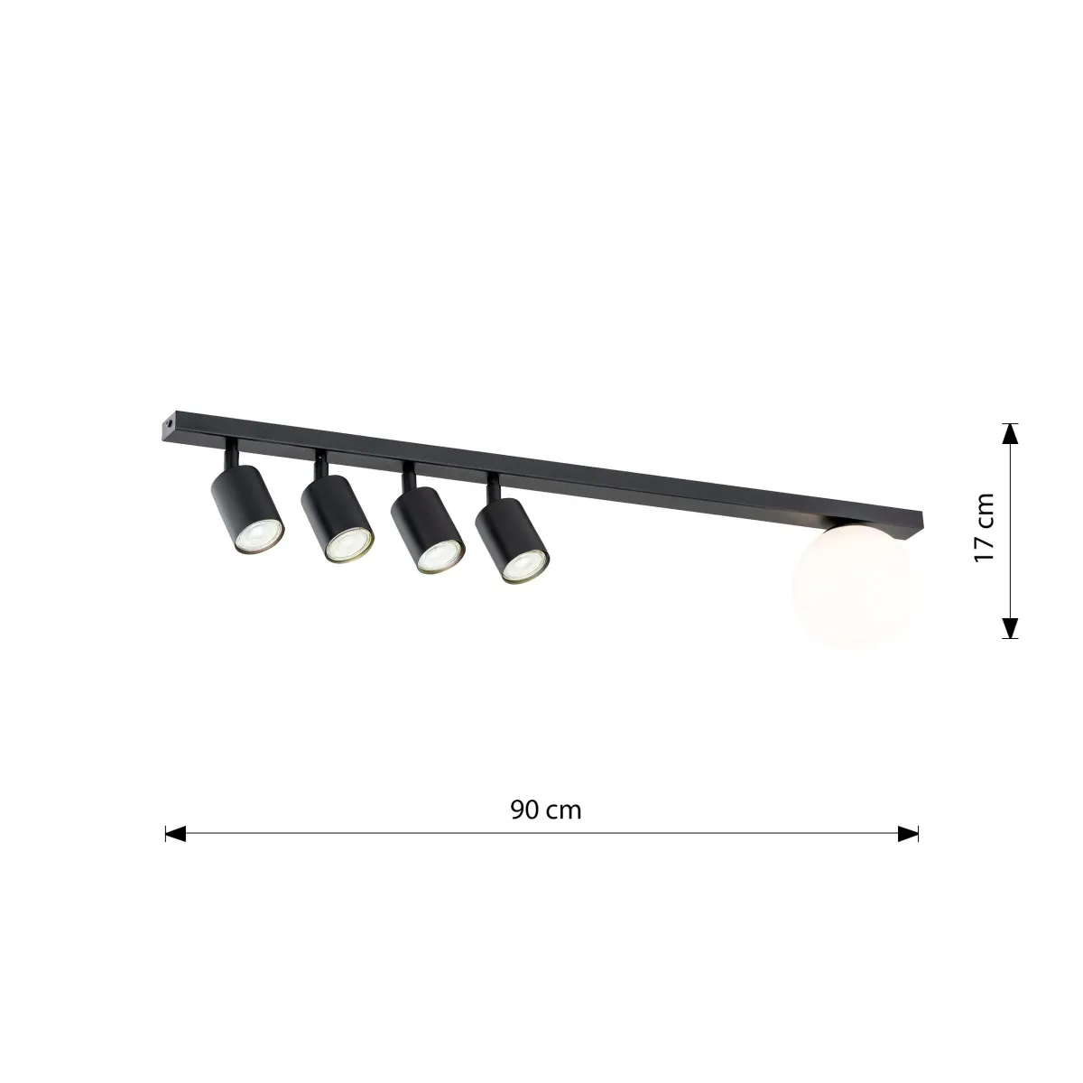 Lampa sufitowa BASTER 5 EMIBIG