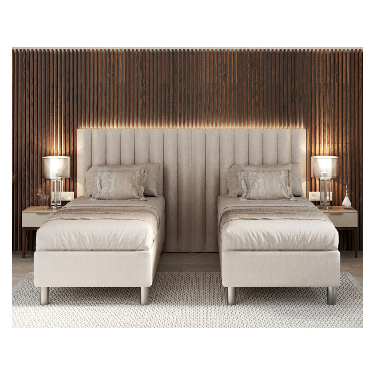 Łóżko tapicerowane HARMONY FDM