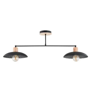 Lampa sufitowa KOBE 2 BLACK EMIBIG