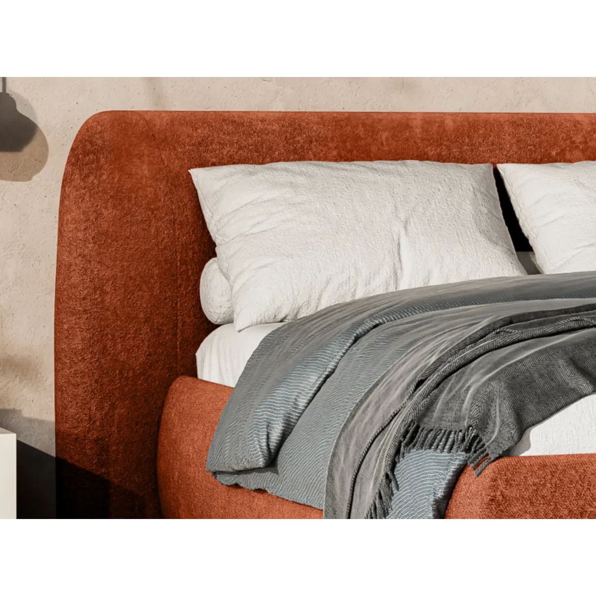 Łóżko tapicerowane RITA LAVERTO podnoszone