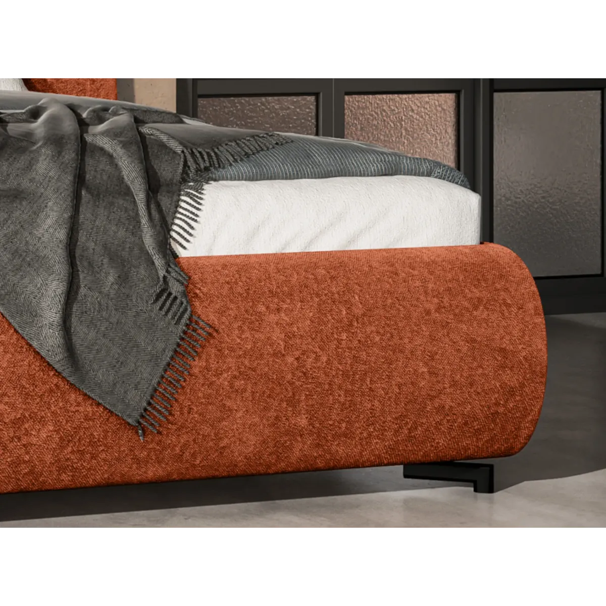 Łóżko tapicerowane RITA LAVERTO podnoszone