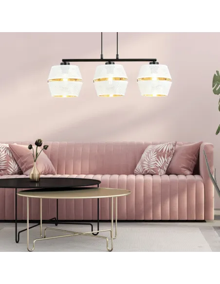 Lampa wisząca MALIA 3 WHITE EMIBIG
