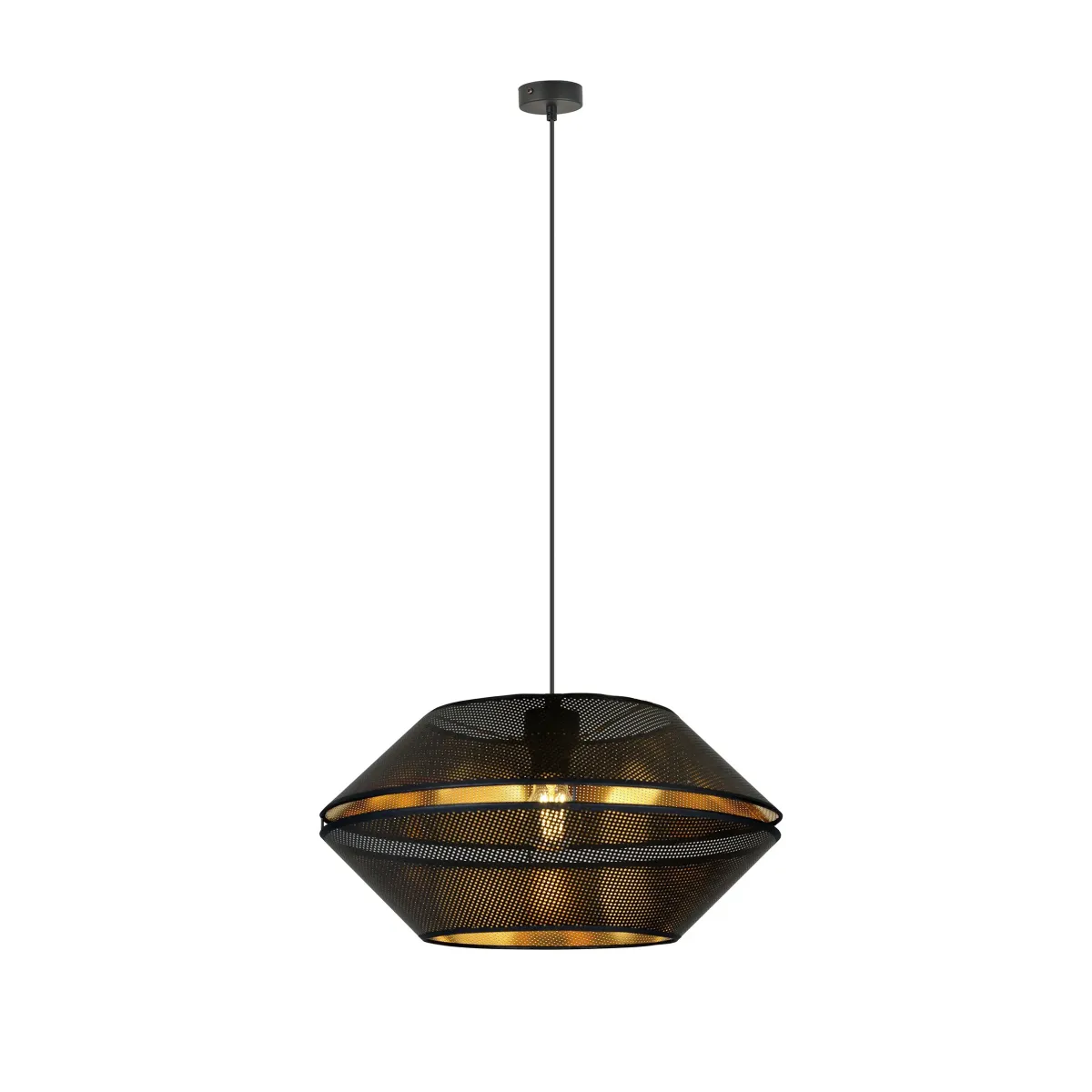 Lampa wisząca MALIA 1 BLACK EMIBIG