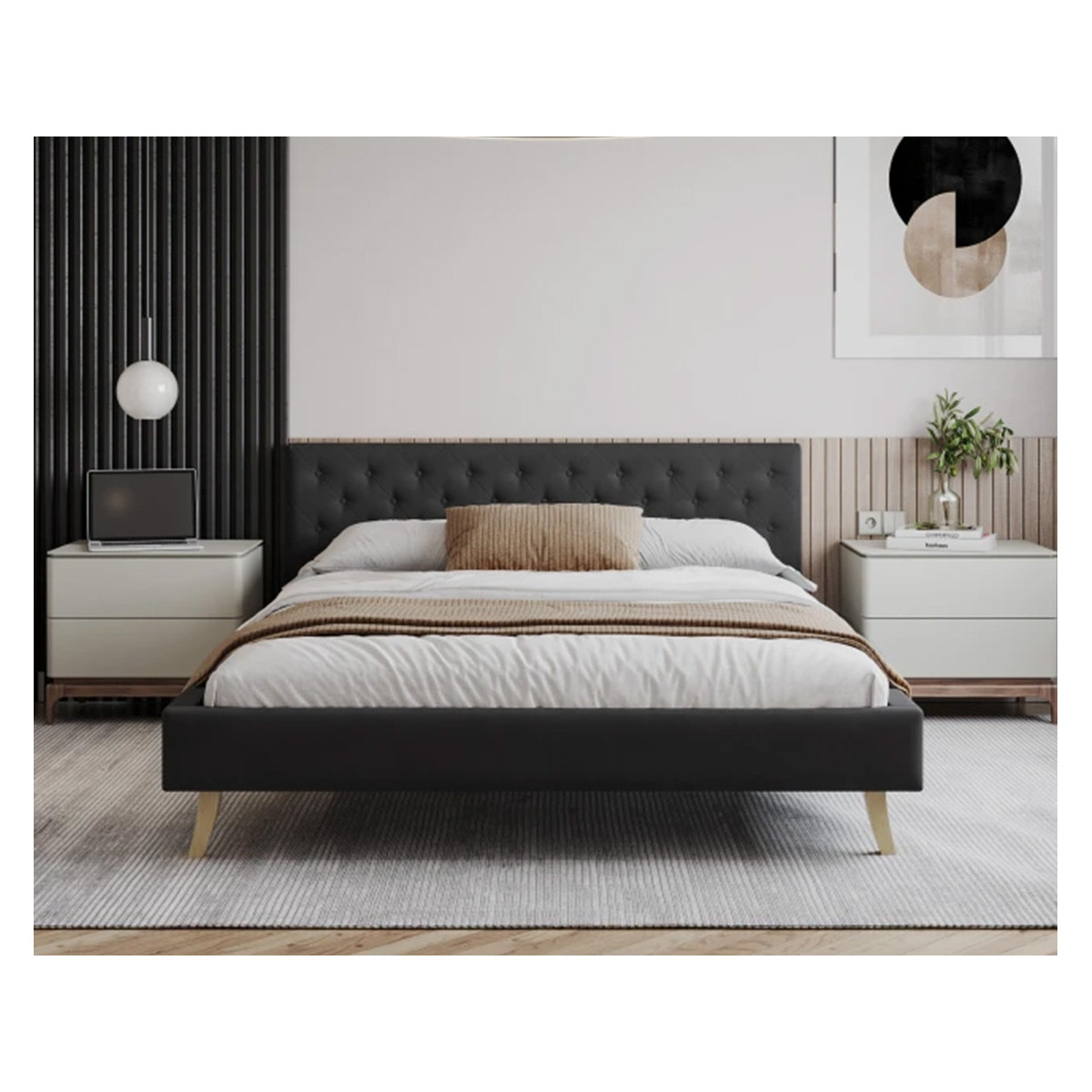 Łóżko tapicerowane KALIFORNIA FDM