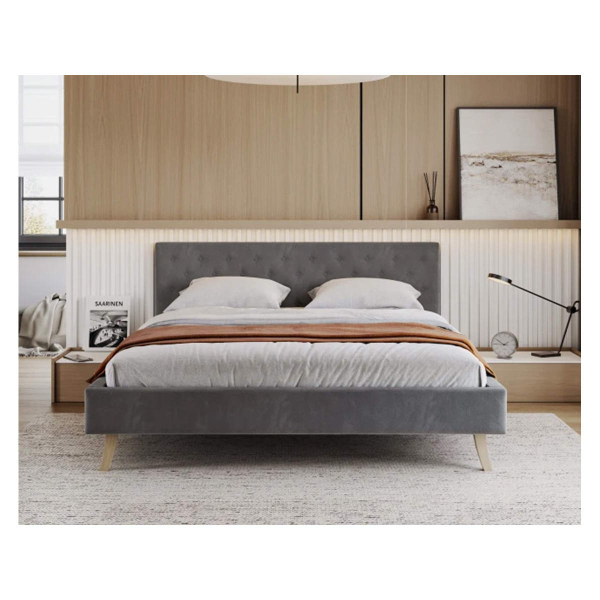 Łóżko tapicerowane KALIFORNIA FDM