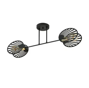 Lampa sufitowa TALIA 2 BLACK EMIBIG
