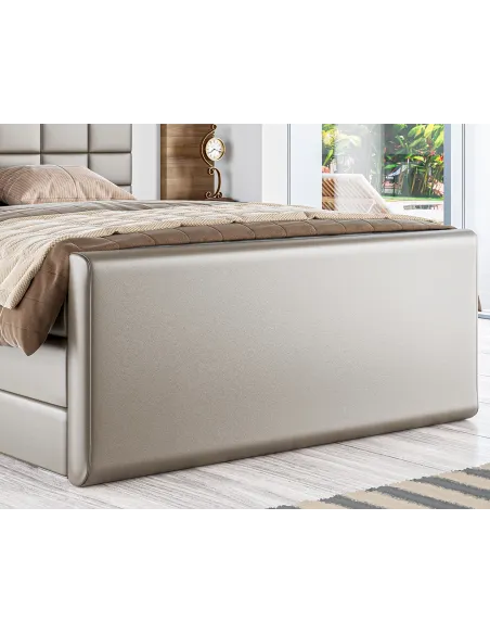 Łóżko kontynentalne AVA 2 LAVERTO podnoszone