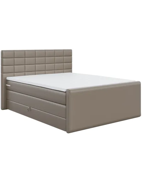 Łóżko kontynentalne AVA 2 LAVERTO podnoszone