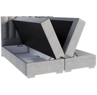 Łóżko tapicerowane LINCOLN FDM podnoszone 2