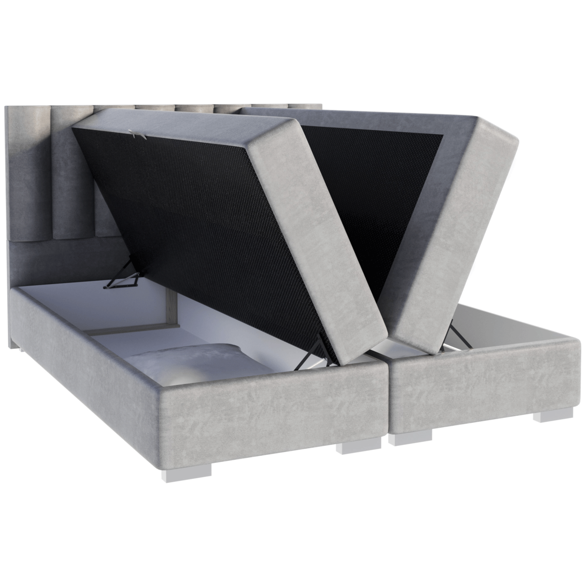 Łóżko tapicerowane LINCOLN FDM podnoszone