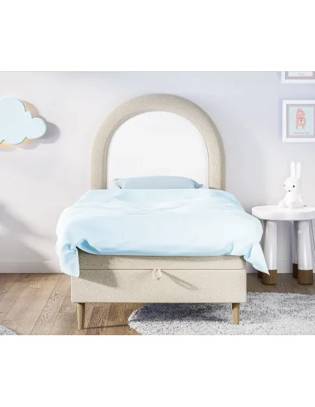 Łóżko kontynentalne BALU LAVERTO podnoszone