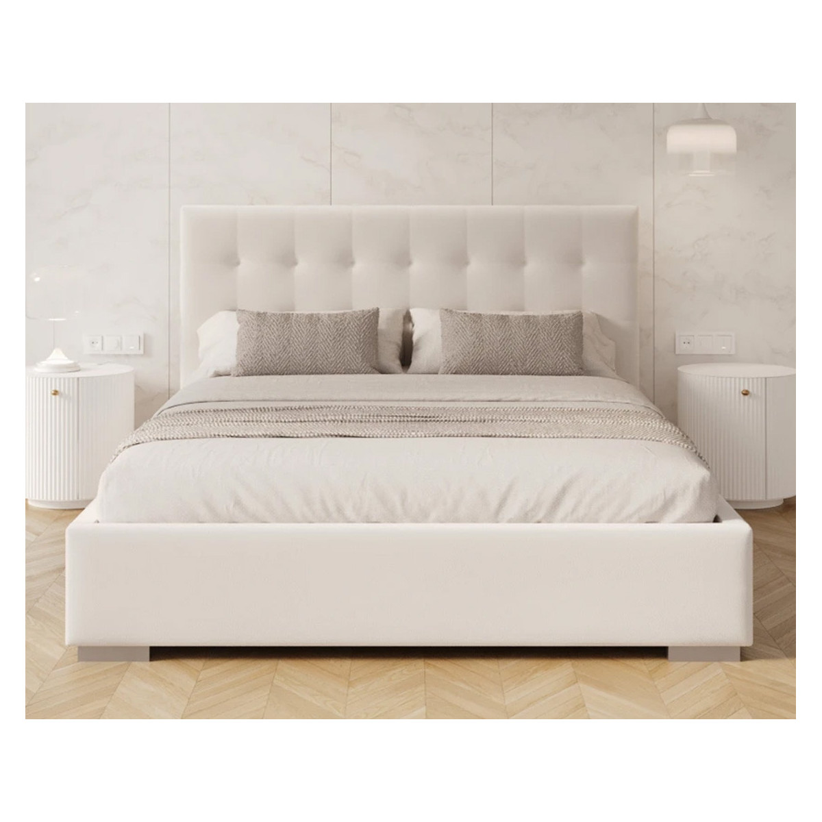 Łóżko tapicerowane LUCERNA FDM podnoszone