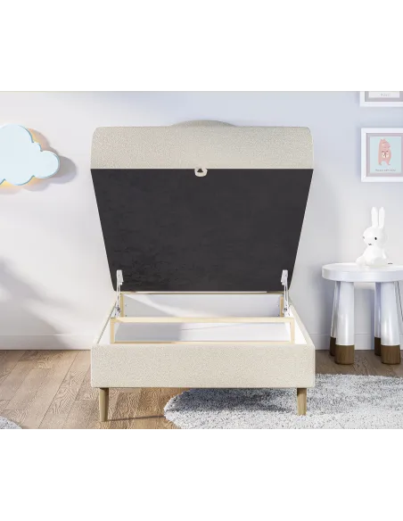 Łóżko kontynentalne BALU LAVERTO podnoszone