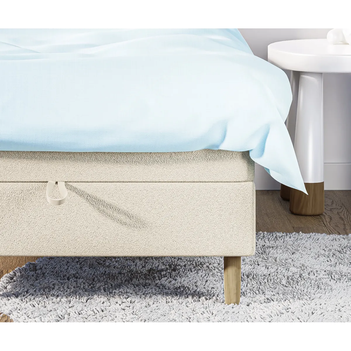 Łóżko kontynentalne BALU LAVERTO podnoszone