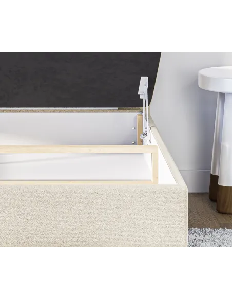 Łóżko kontynentalne BALU LAVERTO podnoszone