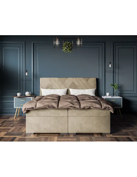 Łóżko kontynentalne BELIZE LAVERTO podnoszone