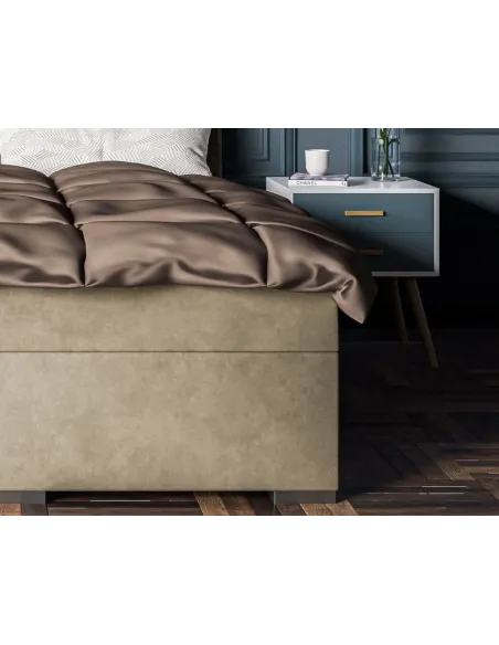 Łóżko kontynentalne BELIZE LAVERTO podnoszone