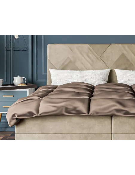 Łóżko kontynentalne BELIZE LAVERTO podnoszone