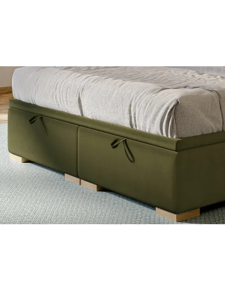 Łóżko kontynentalne BELLA LAVERTO podnoszone