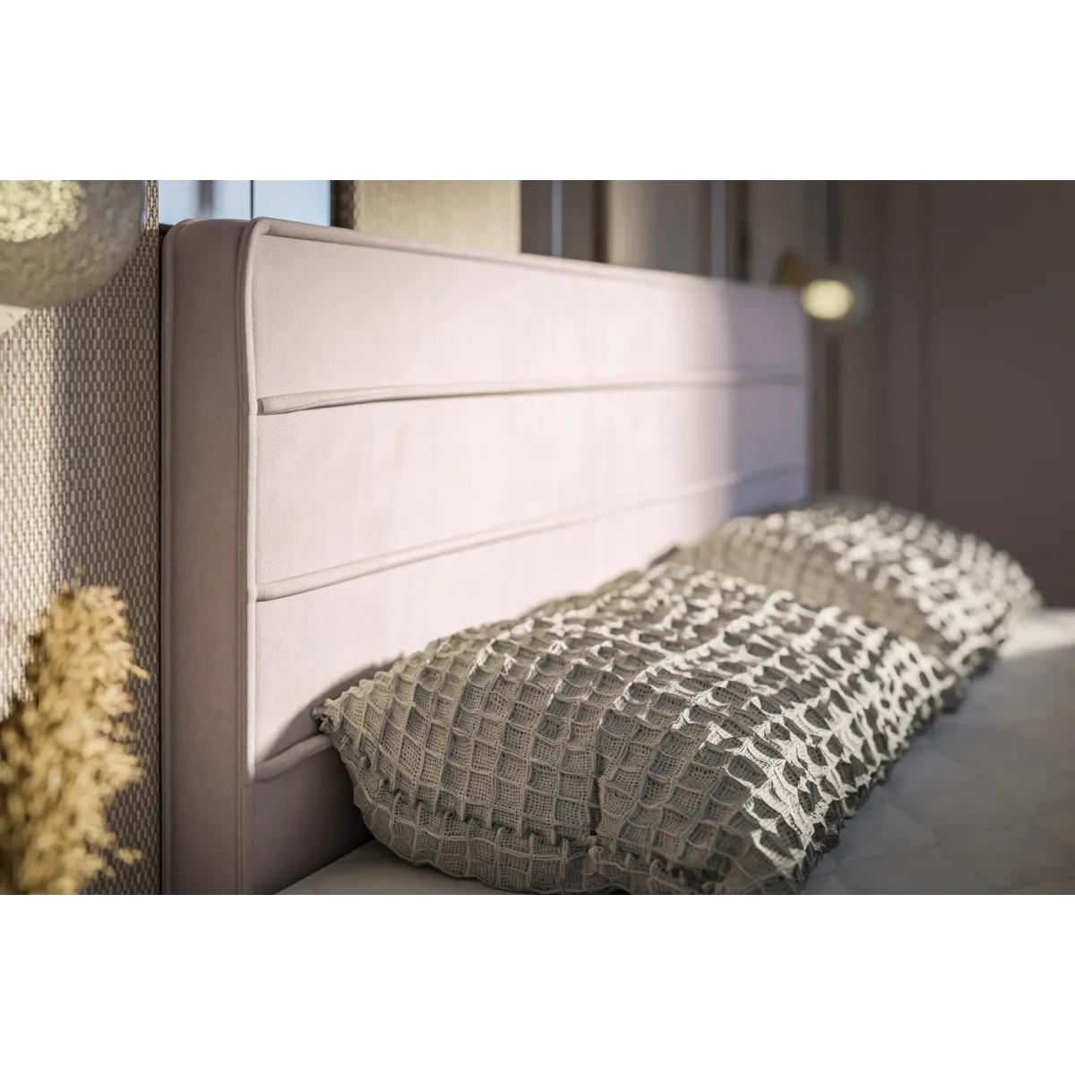 Łóżko kontynentalne BENETTI LAVERTO podnoszone