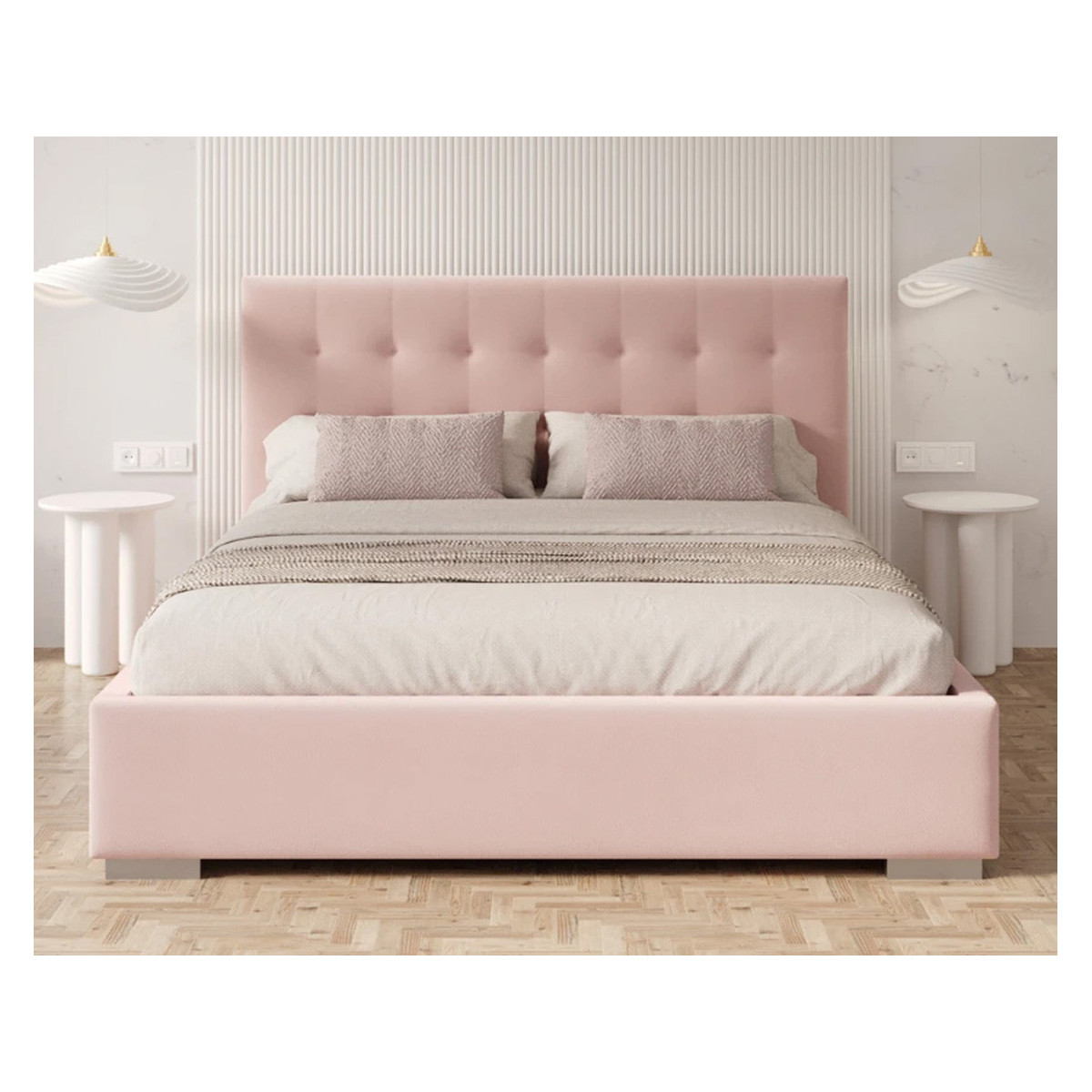 Łóżko tapicerowane LUCERNA FDM podnoszone