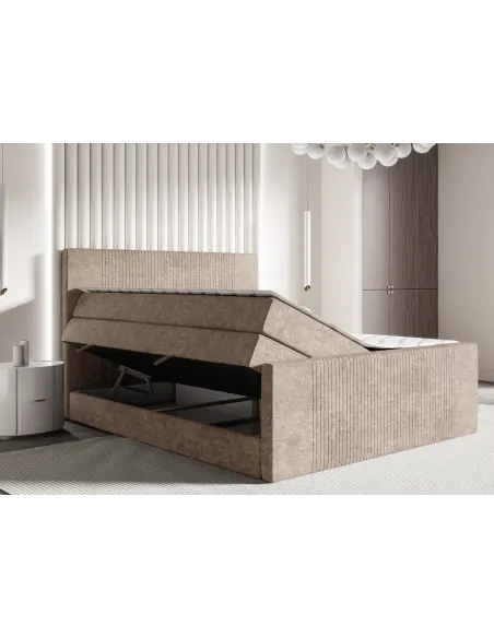 Łóżko kontynentalne BERGAMO LAVERTO podnoszone