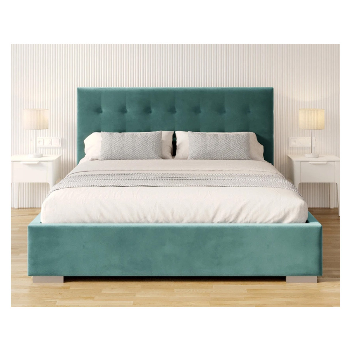 Łóżko tapicerowane LUCERNA FDM podnoszone