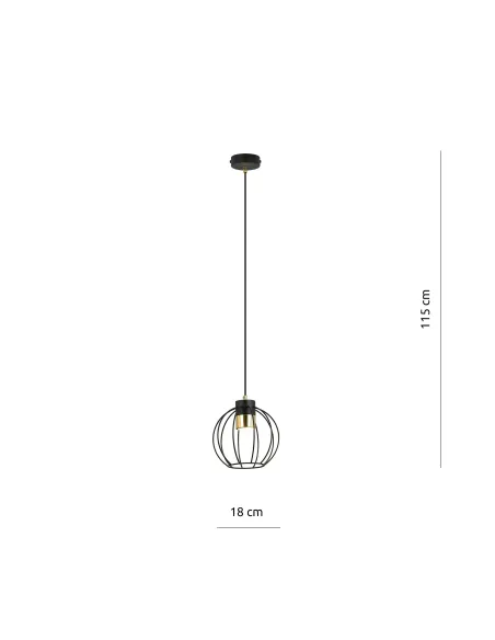 Lampa wisząca AJAX 1 EMIBIG