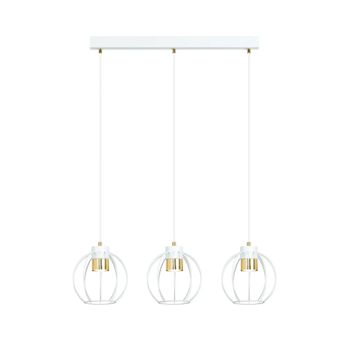 Lampa wisząca AJAX 3 WHITE EMIBIG