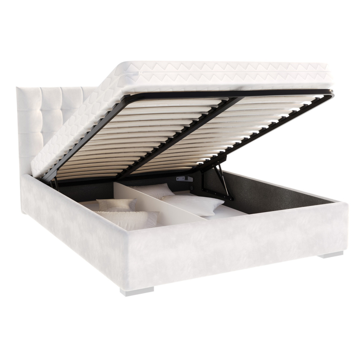 Łóżko tapicerowane LUCERNA FDM podnoszone