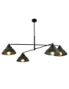 Lampa wisząca MAVERICK 4 BLACK EMIBIG
