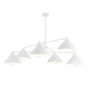 Lampa wisząca MAVERICK 6 BLACK EMIBIG 2