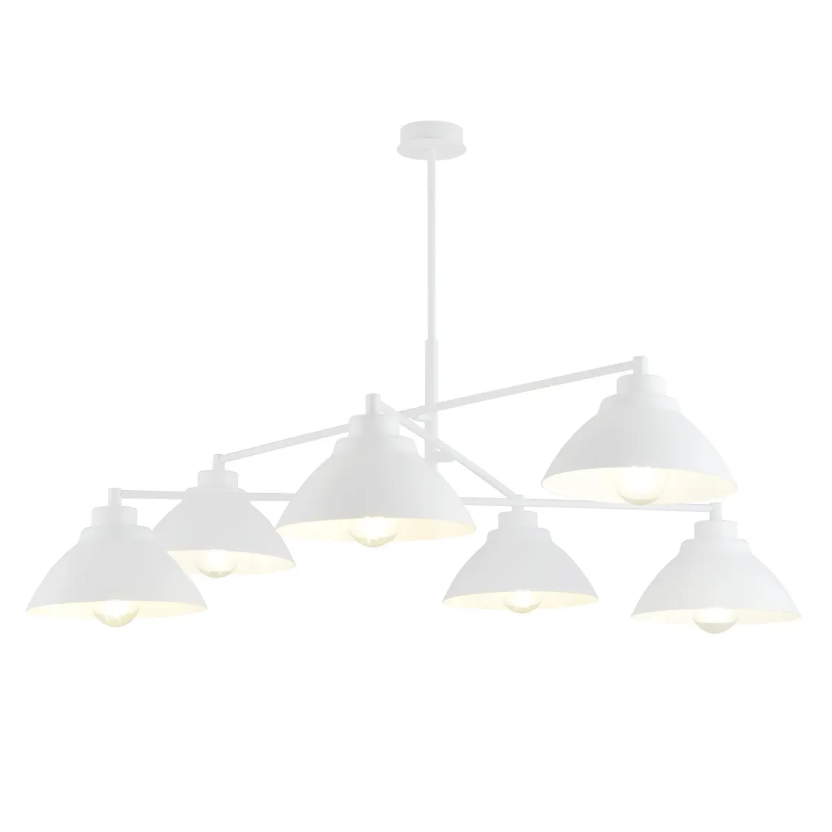 Lampa wisząca MAVERICK 6 WHITE EMIBIG