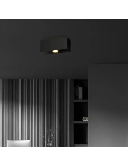 Lampa sufitowa KENNO 1 BLACK EMIBIG