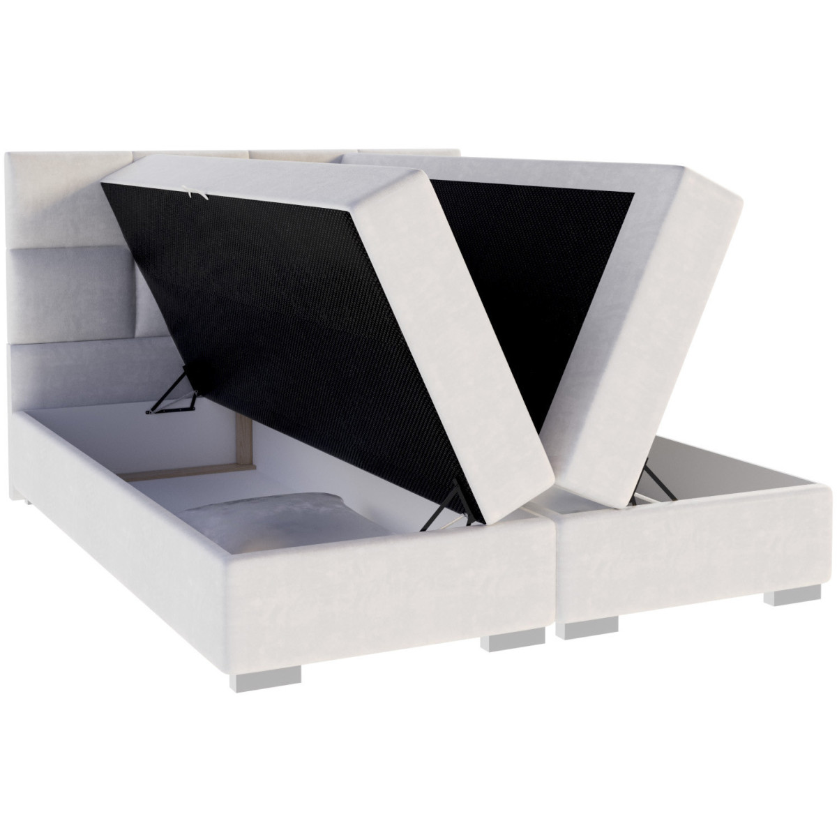 Łóżko kontynentalne PORTLAND FDM podnoszone