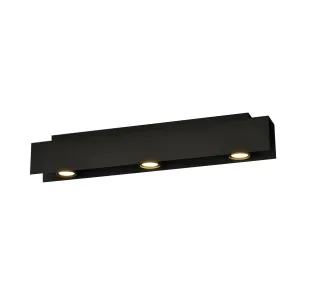 Lampa sufitowa KENNO 3 BLACK EMIBIG