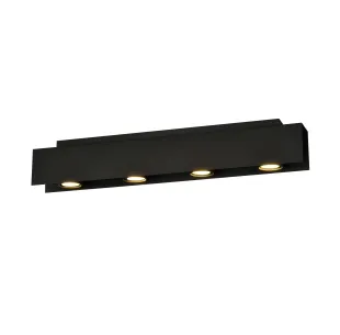 Lampa sufitowa KENNO 4 BLACK EMIBIG