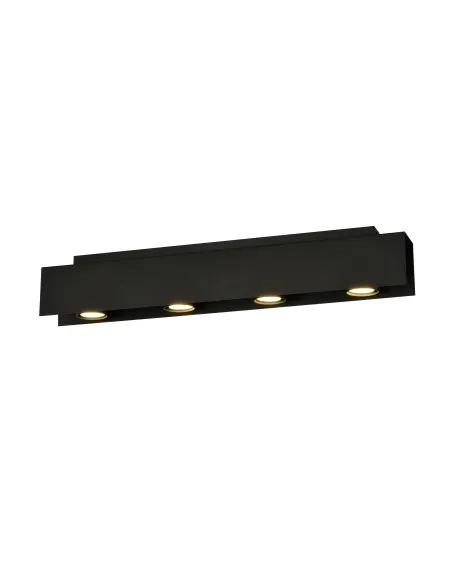 Lampa sufitowa KENNO 4 BLACK EMIBIG