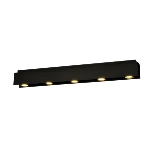 Lampa sufitowa KENNO 5 BLACK EMIBIG
