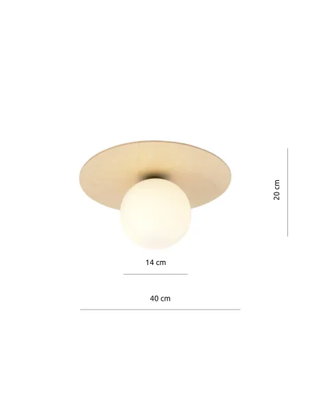 Lampa sufitowa KENZO 1B EMIBIG