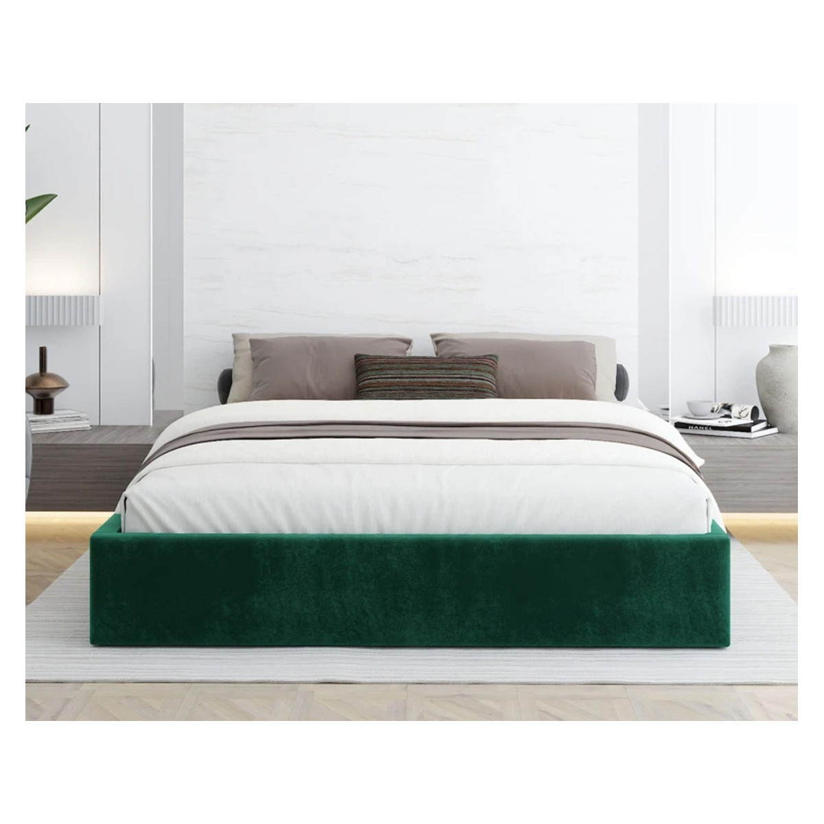 Łóżko tapicerowane ORLANDO FDM podnoszone