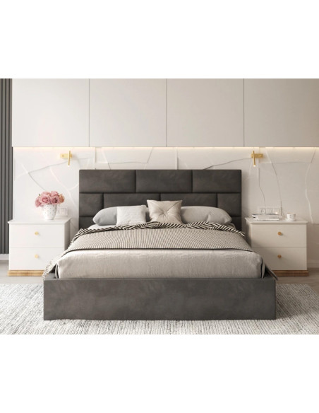 Łóżko tapicerowane PASADENA FDM podnoszone