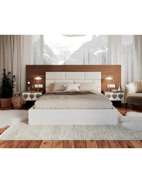 Łóżko tapicerowane PASADENA FDM podnoszone