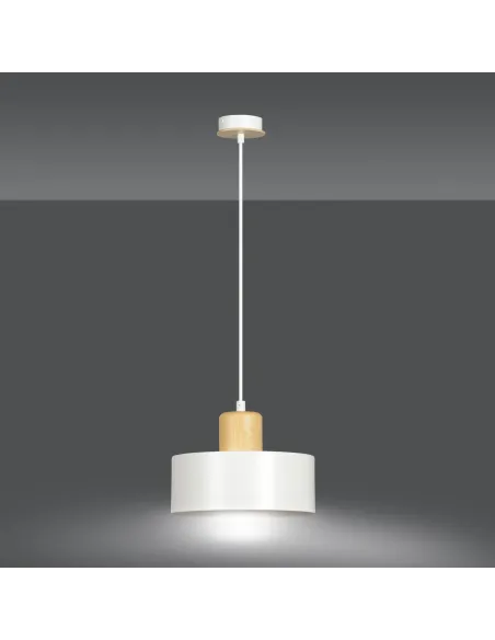 Lampa wisząca TORIN 1 WHITE EMIBIG