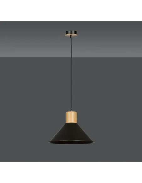 Lampa wisząca ROWEN 1 BLACK EMIBIG