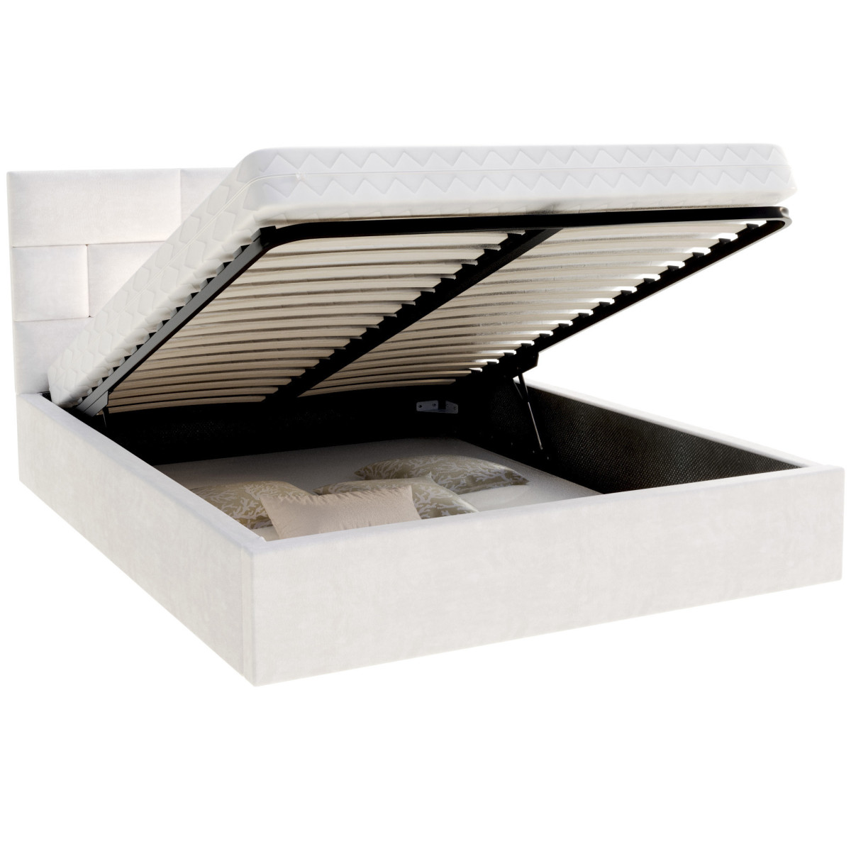 Łóżko tapicerowane PASADENA FDM podnoszone